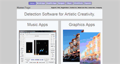 Desktop Screenshot of creativedetectors.com